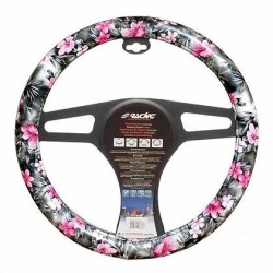couvre volant fleur