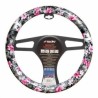 couvre volant fleur