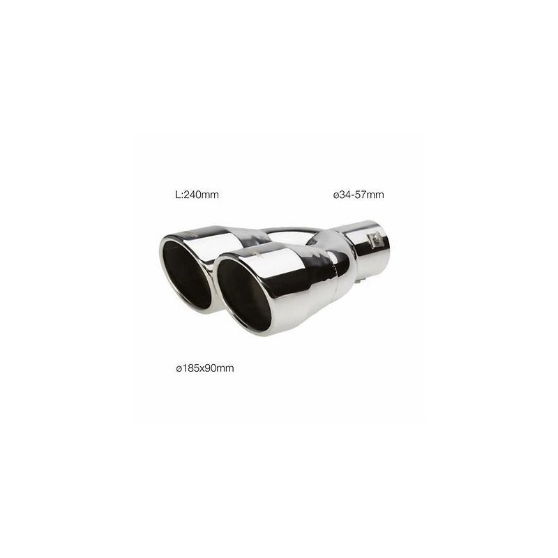 borne-ronde-double-en-acier-inoxydable