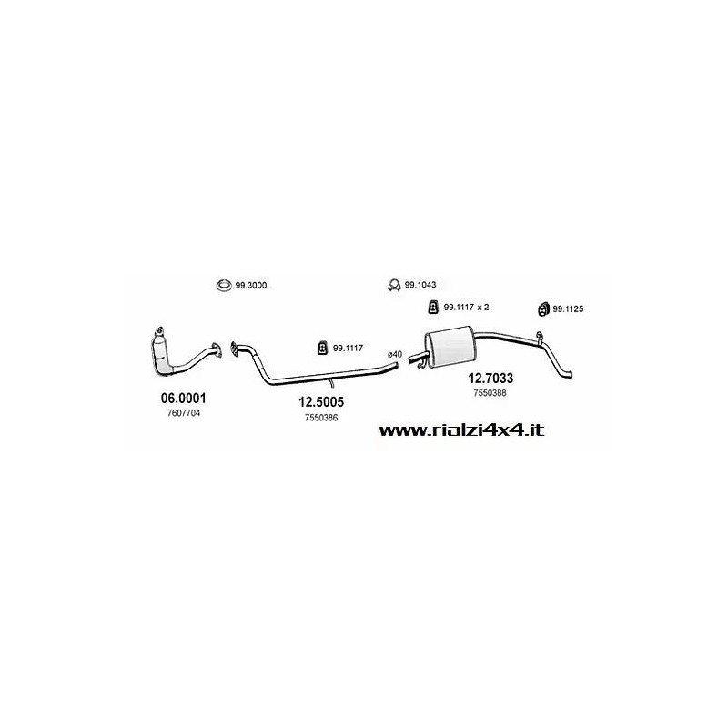 complete-exhaust-kit-for-panda-4x4-from-1988-to-1993